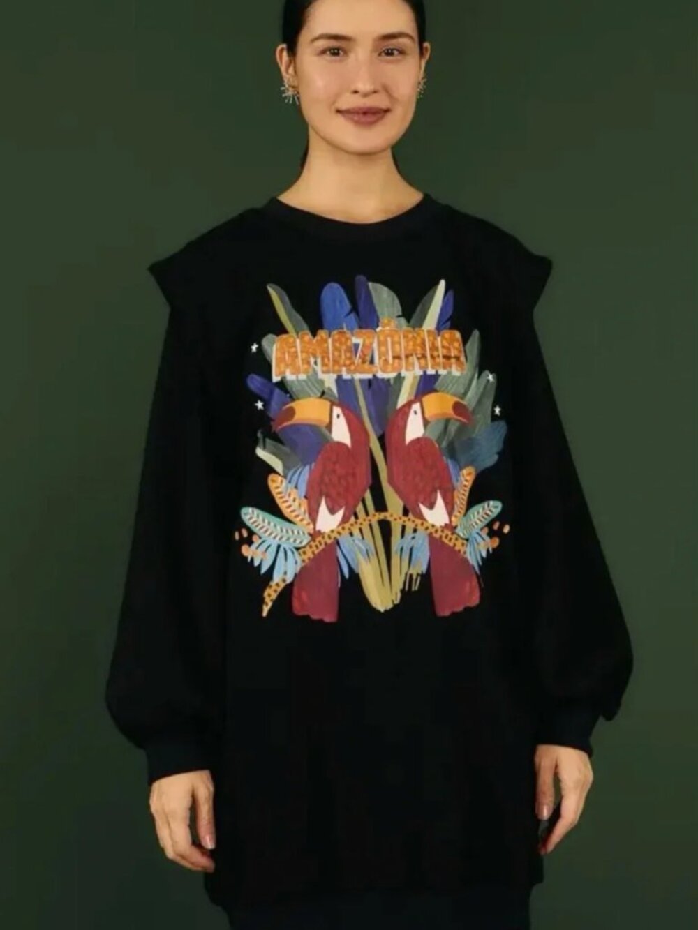 FARM RIO AMAZONIA TOUCAN DRESS